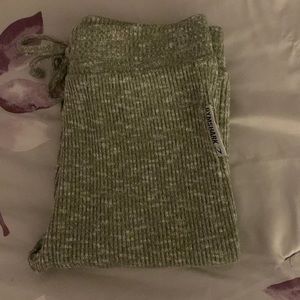 Gymshark pajama pants with elastic and tie waistband